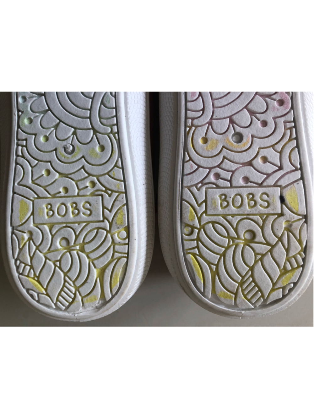 Bobs Skechers Bobs B Cute Dark Red Canvas Memory Foam Slip On Fashion Sneakers - Picture 9 of 12